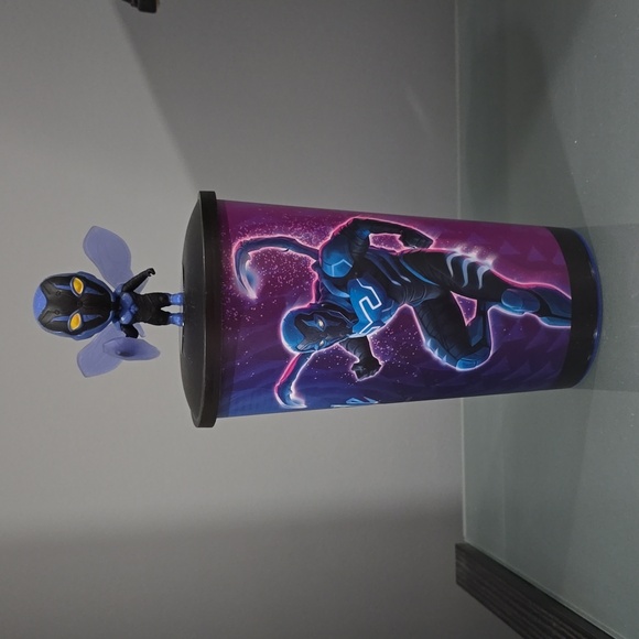 Blue Beetle Movie Theater Exclusive Cup Topper With 40z Cup DCComics - Picture 4 of 10